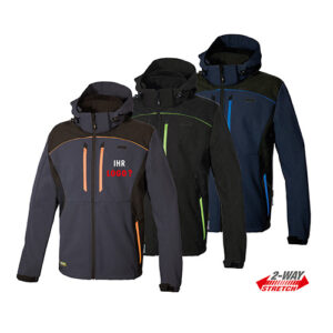 Softshell-Kapuzenjacke KLARBO